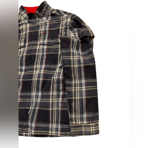 Tommy Hilfiger Checkered Outerwear Size Large - Picture 3 of 16